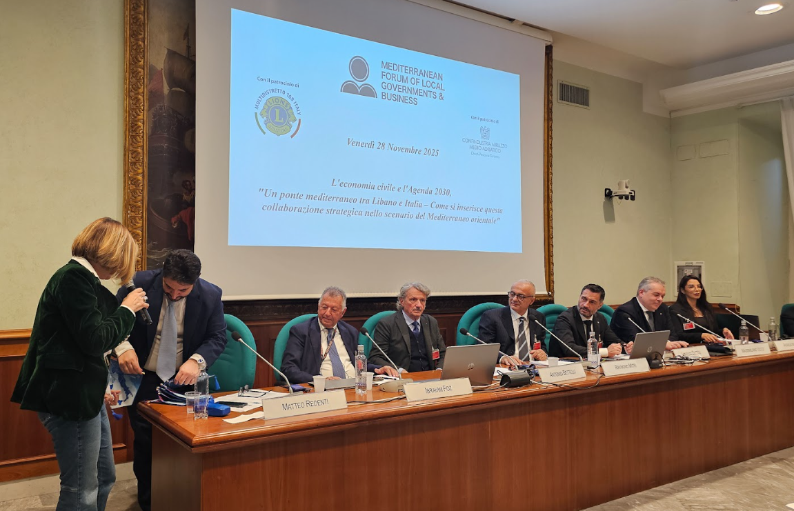 mediterranean forum italian parliament