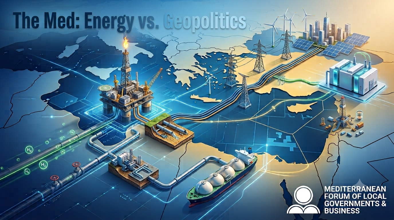 Energy vs. Geopolitics: Is the Mediterranean Building an Integrated Energy System?